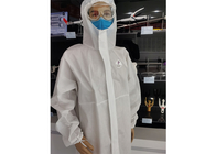 équipement de protection personnel de PPE de robe jetable d'isolement de 68gsm SMS