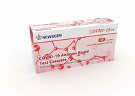 Cassette rapide d'essai d'écouvillon d'écouvillon de gorge d'anticorps nasal de Covid 19