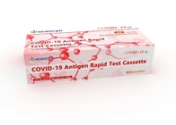15 anticorps minute de Covid 19 et cassette rapide d'essai d'antigène
