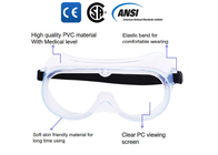 Anti équipement de protection personnel de PPE de lunettes de sécurité d'isolat de jet de la norme ANSI CSA
