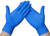 Équipement de protection personnel de PPE de niveau certifié par bout droit de gants médicaux de Butyronitrile